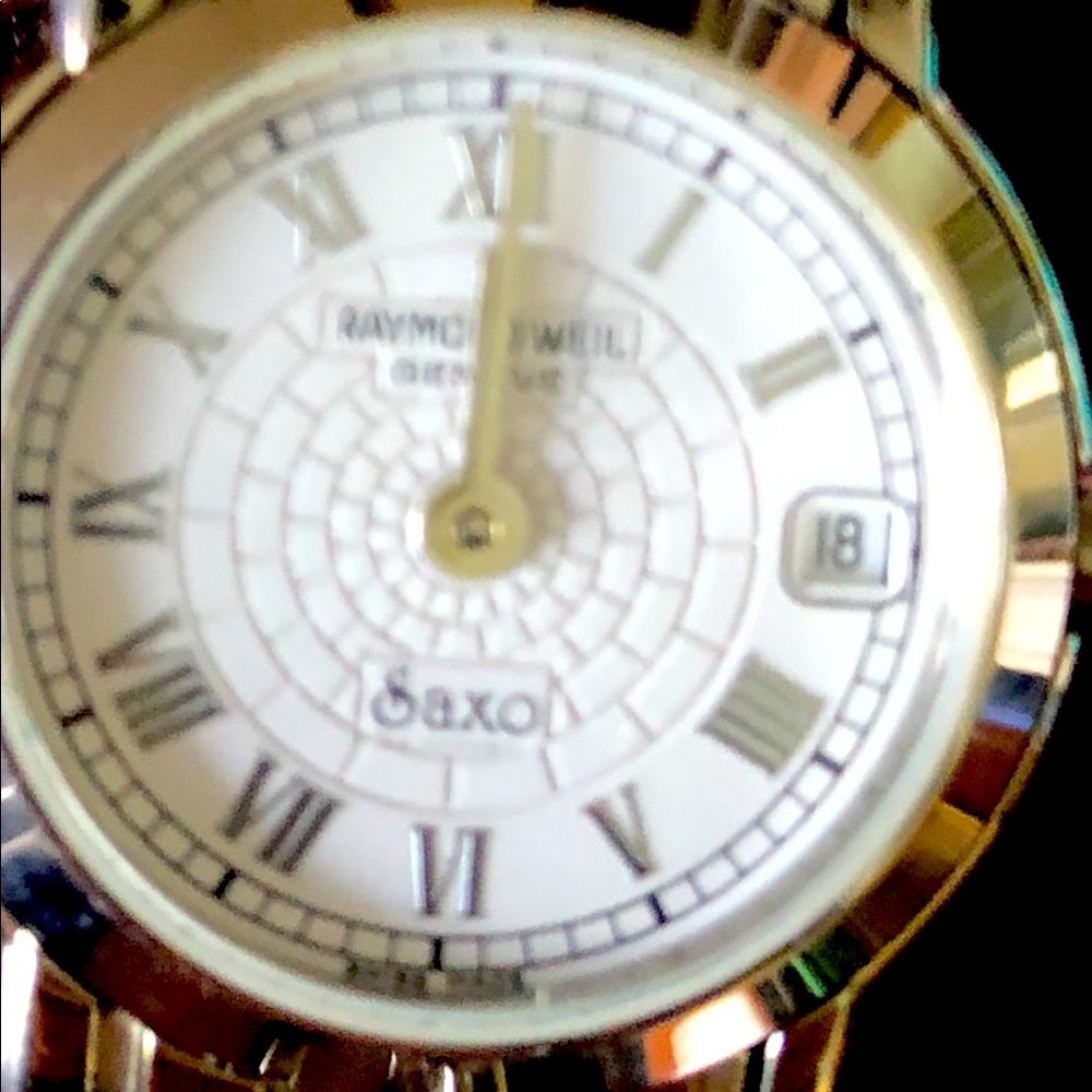 Ladies small Raymond well stainless steel watch